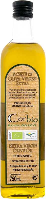 免费送货 | 橄榄油 Avirol Corbío EVOO 特级初榨 Jaén 西班牙 Picual — 皮夸尔 Eco — 生态 有机 天然 75 cl