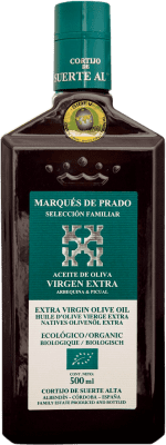 Free Shipping | Olive Oil Cortijo de Suerte Alta Marqués de Prado Family Selection, EVOO Extra Virgin Córdoba Spain Eco — Organic Medium Bottle 50 cl