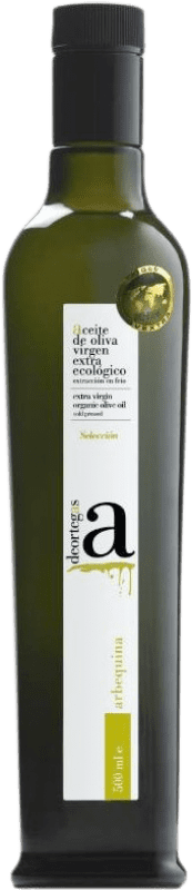 送料無料 | オリーブオイル Deortegas Virgen Extra Ecológico ムルシア地方 スペイン Arbequina 有機 ボトル Medium 50 cl