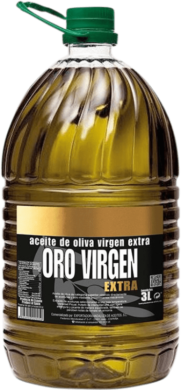 47,95 € | Huile d'Olive Aceitex Oro — Édition Or, HOVE Vierge Extra Jaén Espagne Picual Jerrican 3 L PET