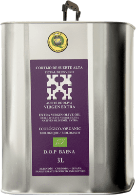 Olive Oil Cortijo de Suerte Alta Marqués de Prado Virgen Extra Ecológico Envero Picual Baena Special Can 3 L