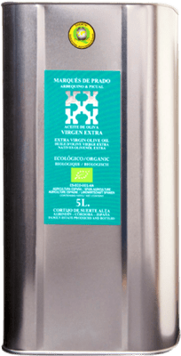 Kostenloser Versand | Olivenöl Cortijo de Suerte Alta Marqués de Prado Familienauswahl, E-NOL Extra Nativ Córdoba Spanien Eco — Biologisch Spezialdose 5 L