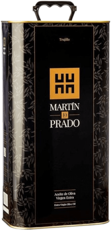282,95 € | Оливковое масло Martín de Prado Virgen Extra Cáceres Испания Большая банка 5 L