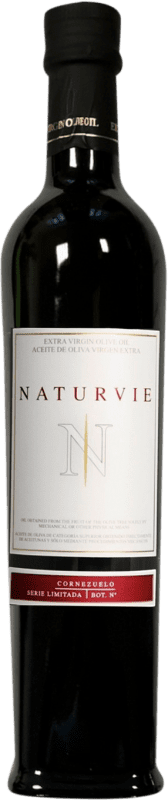 Envio grátis | Azeite de Oliva Naturvie AOVE Virgem Extra Badajoz Espanha Cornezuelo Garrafa Medium 50 cl