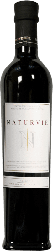 Envoi gratuit | Huile d'Olive Naturvie HOVE Vierge Extra Badajoz Espagne Frantoio Bouteille Medium 50 cl