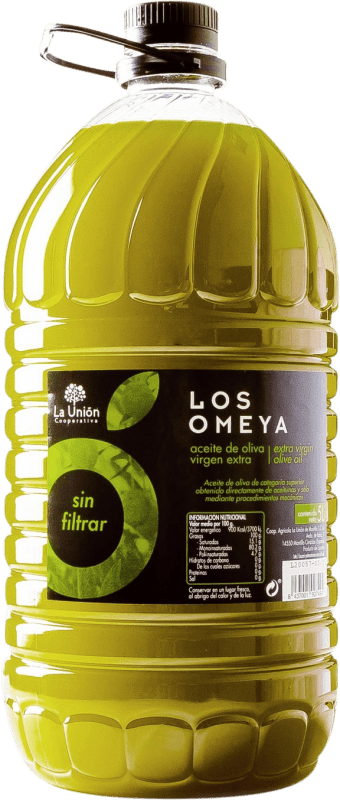 41,95 € | オリーブオイル La Unión Los Omeya Sin Filtrar — 無濾過, EVOO エキストラバージン Córdoba スペイン ポリタンク 5 L PET — ペット