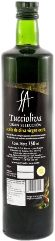 24,95 € | Оливковое масло Tuccioliva Tuccioliva Virgen Extra Dorica Jaén Испания Picual 75 cl