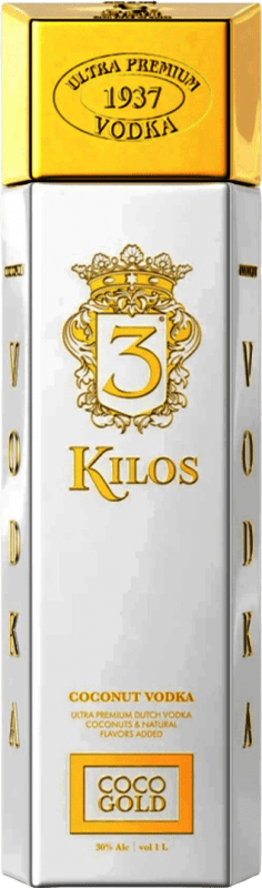 45,95 € | Vodka 3 Kilos Gold 999.9 Coconut Olanda 1 L