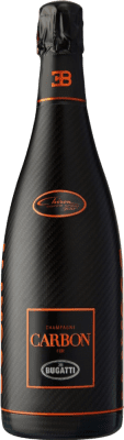 Carbon Fiber Fibra de Carbono Bugatti Limited Edition Chiron Champagne 75 cl
