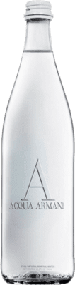 59,95 € | Caja de 24 unidades Agua Acqua Armani Natural Italia Botellín Tercio 33 cl