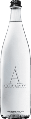 59,95 € | Caja de 24 unidades Agua Acqua Armani Sparkling Gas Italia Botellín Tercio 33 cl