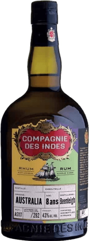 73,95 € | Ром Compagnie des Indes Australia Beenleigh Франция 8 Лет 70 cl