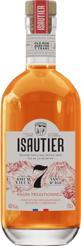 66,95 € | Ром Isautier Agricole Франция 7 Лет 70 cl