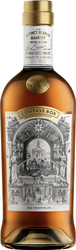 381,95 € | Whisky Blended Compass Box Metropolis Escocia Reino Unido 70 cl