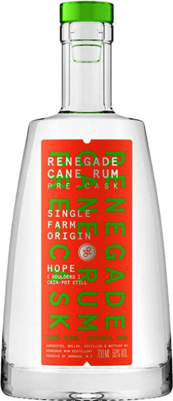 Envoi gratuit | Rhum Renegade Cane Pre-Cask Hope Grenade 70 cl