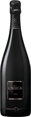 Carbon Fiber Fibra de Carbono Champagne Rosé Magnum Bottle 1,5 L