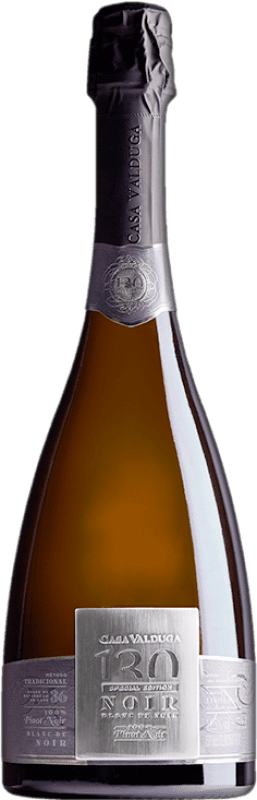53,95 € Spedizione Gratuita | Spumante Bianco Casa Valduga 130 Brut Blanc de Noirs I.G. Vale dos Vinhedos