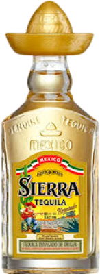34,95 € | Boîte de 12 unités Tequila Sierra Dorado Reposado Mexique Mini-Bouteille 5 cl