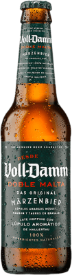 ビール 24個入りボックス Voll Damm Doble Malta — ダブルモルト 1/3ボトル 33 cl