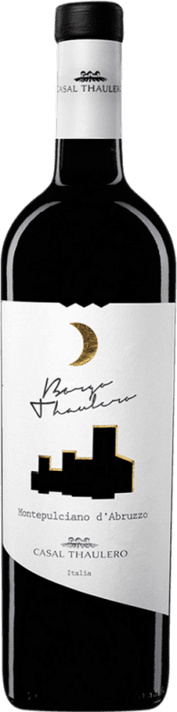Бесплатная доставка | Красное вино Casal Thaulero D.O.C. Montepulciano d'Abruzzo Абруцци Италия Montepulciano — Монтепульчано 75 cl