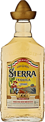 Tequila Sierra Dorado Reposado Garrafa Quadril 35 cl