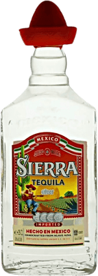 Tequila Sierra Blanco Bouteille Hanche 35 cl