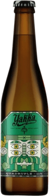 Envío gratis | Cerveza Yakka Quadruple Malt — Cuádruple Malta Región de Murcia España Botellín Tercio 33 cl