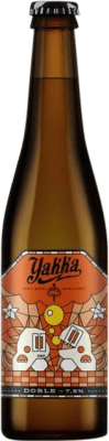 Free Shipping | Beer Yakka Doble Malta — Double Malt Region of Murcia Spain Third-Liter Bottle 33 cl