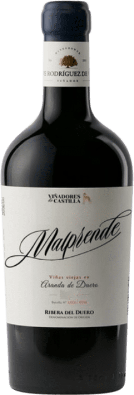 37,95 € | Красное вино Pepe Rodríguez de Vera Viñadores de Castilla Malprende D.O. Ribera del Duero Кастилия-Леон Испания Tempranillo — Темпранильо, Albillo — Альбильо 75 cl