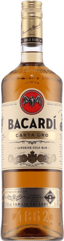 31,95 € Envío gratis | Ron Bacardí Carta Oro