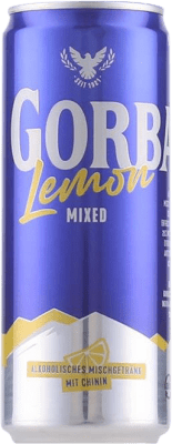 29,95 € | Коробка из 12 единиц Напитки и миксеры Gorbatschow Wodka Mixed Lemon Германия Банка 33 cl