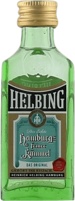 Spedizione Gratuita | Grappa Orujo Helbing Hamburgs feiner Kümmel Germania Bottiglia Miniatura 2 cl