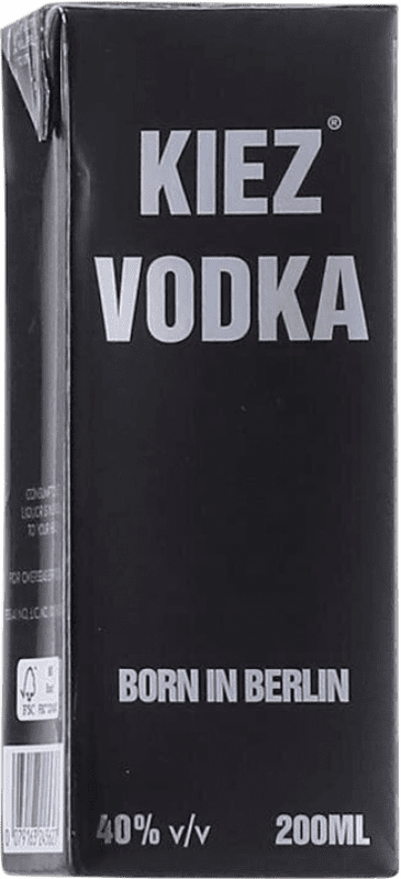 Envío gratis | Vodka Kiez India Tetrabrick 20 cl
