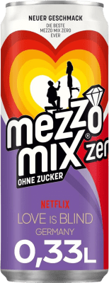 Напитки и миксеры Коробка из 24 единиц Mezzo Mix Zero 33 cl