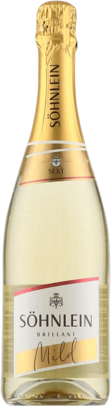 9,95 € Free Shipping | White Sparkling Wine Söhnlein Brillant Brillant Mild Q.b.A. Rheinhessen