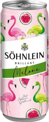 17,95 € | Boîte de 12 unités Blanc mousseux Söhnlein Brillant Brillant Melone Allemagne Canette 20 cl