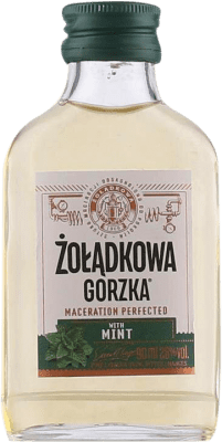3,95 € | Herbal Liqueur Zoladkowa Gorzka Poland Miniature Bottle 10 cl Mint