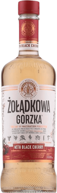 7,95 € Spedizione Gratuita | Liquori Zoladkowa Gorzka Bottiglia Medium 50 cl Black Cherry — Ciliegia Nera