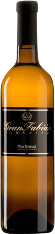 7,95 € Spedizione Gratuita | Vino Bianco Viña Sobreira Gran Fabián D.O. Rías Baixas