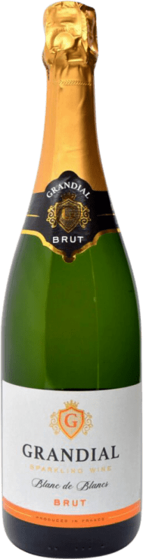 19,95 € Бесплатная доставка | Белое игристое Grandial. Blanc de Blancs брют A.O.C. Champagne