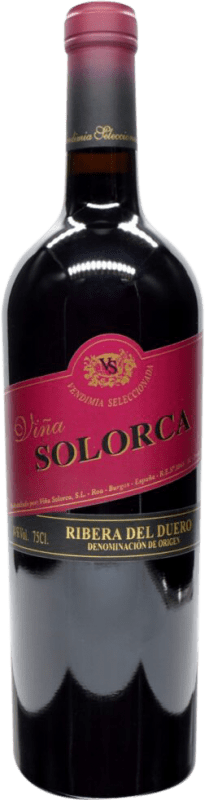44,95 € Spedizione Gratuita | Vino rosso Viña Solorca. Vendimia Seleccionada Crianza D.O. Ribera del Duero