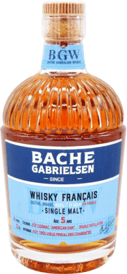 Whisky Single Malt Bache Gabrielsen 5 Ans 70 cl