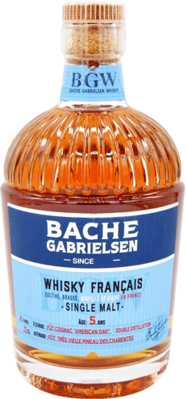 67,95 € Бесплатная доставка | Односолодовый виски Bache Gabrielsen 5 Лет