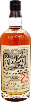 Single Malt Whisky Craigellachie Malt 23 Ans