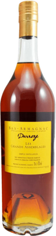 184,95 € | Armagnac Francis Darroze Les Grands Assemblages França 40 Anos 70 cl