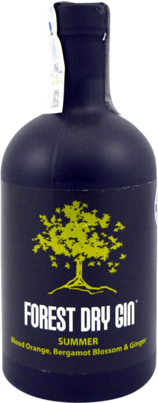 62,95 € 送料無料 | ジン La Hanoudiere. Forest Summer ミディアムボトル 50 cl Bergamot — ベルガモット, Ginger — ショウガ, Blood Orange — ブラッドオレンジ