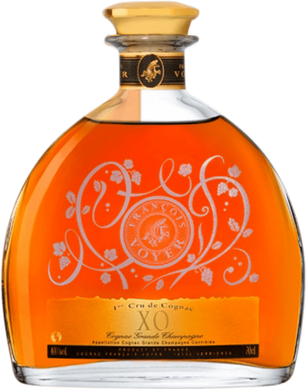 Envío gratis | Coñac Francois Voyer 1er Premier Cru XO Extra Old — Extra Viejo Francia 70 cl