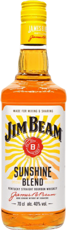 Envoi gratuit | Whisky Bourbon Jim Beam Sunshine Blend — Assemblage États Unis 70 cl