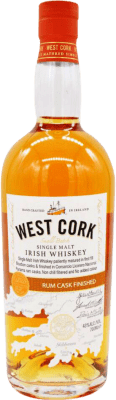 Single Malt Whisky West Cork Rum Cask Finished 70 cl
