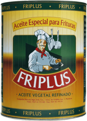 Бесплатная доставка | Растительное масло Oleicola Siglo XXI Friplus Frituras Особый, Refinado — Рафинированный Испания Специальная банка 10 L